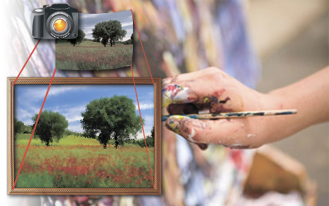 Рисование картины по предоставленной фотографии